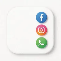 Float: Social Icons &amp; CTA logo