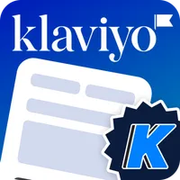 K: Klaviyo Form Builder logo