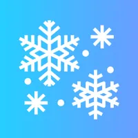 Snow effects for Christmas logo