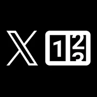 X/Twitter Follow Us &amp; Counter logo