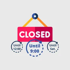 We’re Closed: Open and close your store automatically based on the defined schedule