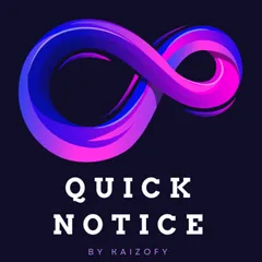 Quick Notice ‑ Announcements