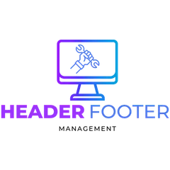 CZ Header Footer Management