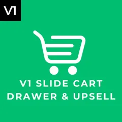 V1 Slide Cart Drawer &amp; Upsell