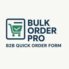 Bulk Order ‑ B2B Quick Order