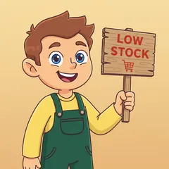 BadgeIt: Low Stock Badge