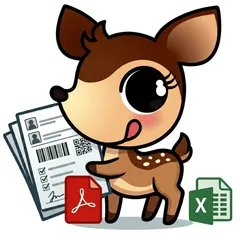 HappyDeers Docs 帳票配送CSVインボイス