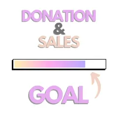 Donation &amp; Sales Goal Bar