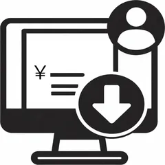 領収書のダウンロード