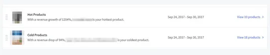 BigCommerce Insights screenshot