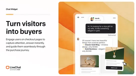 LiveChat — AI-powered live chat & customer support screenshot
