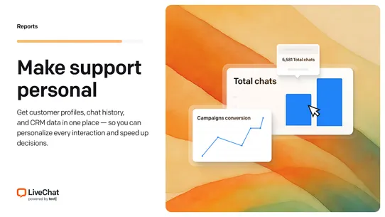LiveChat — AI-powered live chat & customer support screenshot