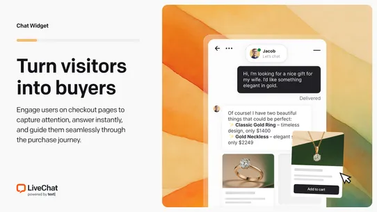 LiveChat — AI-powered live chat & customer support screenshot