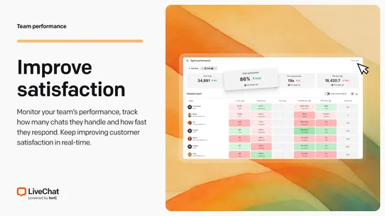LiveChat — AI-powered live chat & customer support screenshot