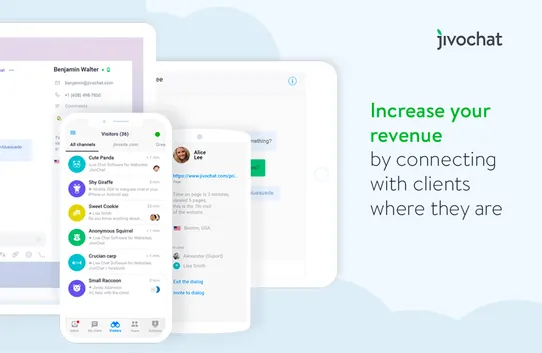 JivoChat Business Messenger screenshot