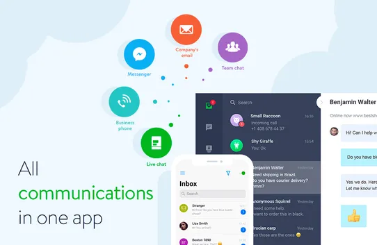 JivoChat Business Messenger screenshot