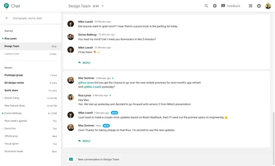 Google Workspace screenshot