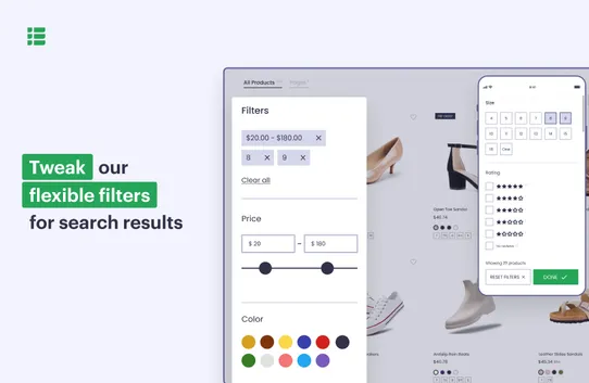 Smart Search and Product Filters by Searchanise screenshot