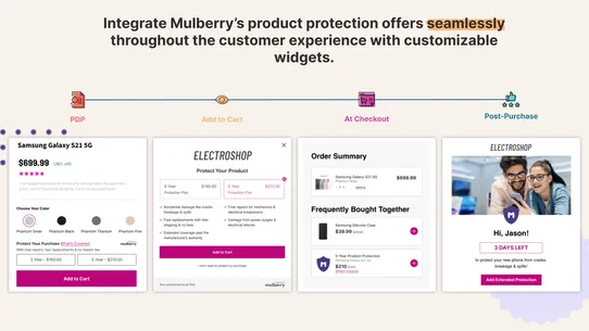 Mulberry Extended Warranty screenshot