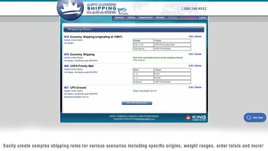 Advanced Shipping Manager screenshot