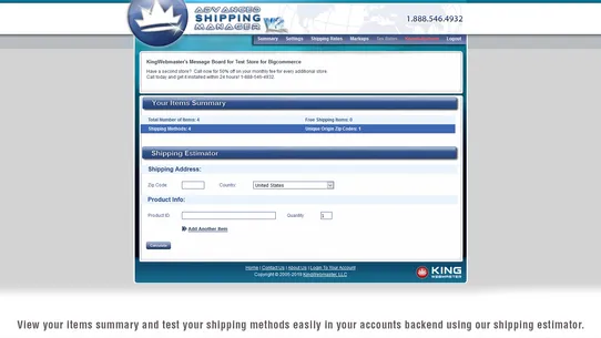 Advanced Shipping Manager screenshot