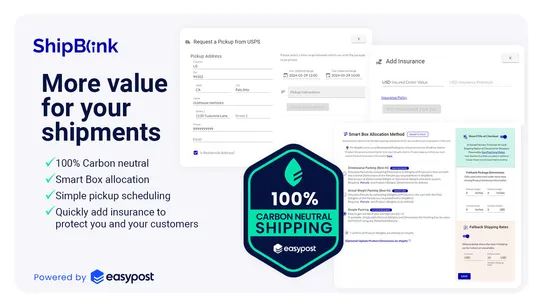 Labels and Checkout Rates by ShipBlink screenshot