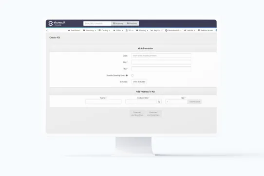 SkuVault screenshot