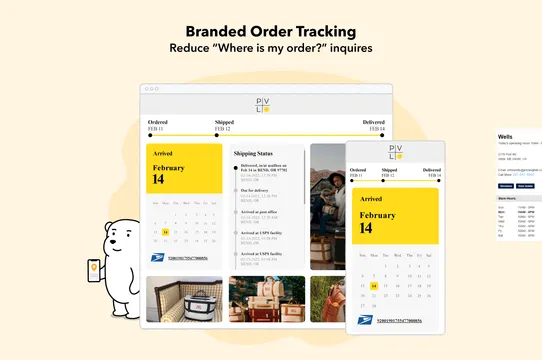 Order Tracking and Returns by WeSupply screenshot