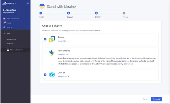 Stand With Ukraine screenshot