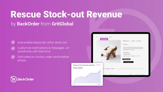 BackOrder by GritGlobal screenshot