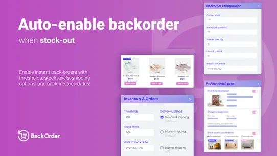 BackOrder by GritGlobal screenshot