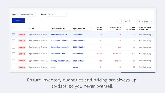 QuickBooks Sync by Webgility screenshot