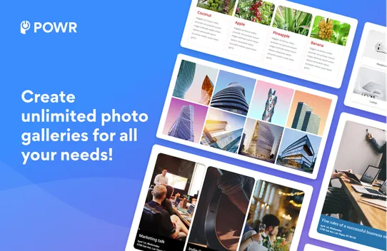 Photo & Video Gallery by POWR screenshot