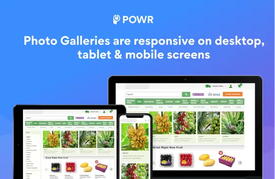 Photo & Video Gallery by POWR screenshot