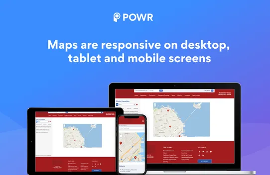 Store Locator Map by POWR screenshot