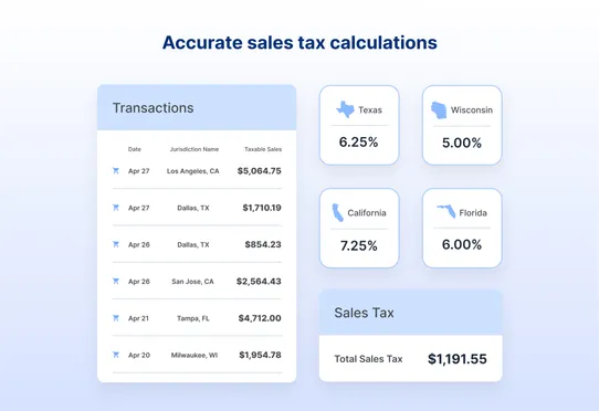 TaxCloud screenshot