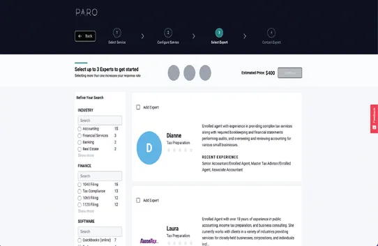 Paro.Ai screenshot