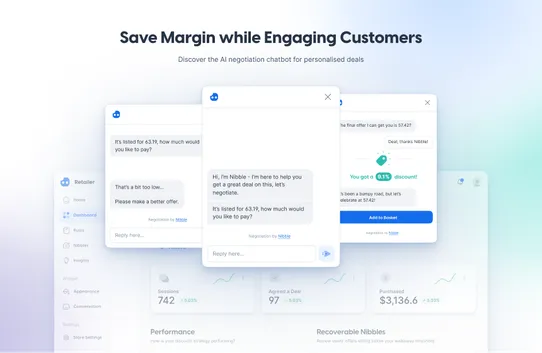 Nibble AI Negotiation screenshot