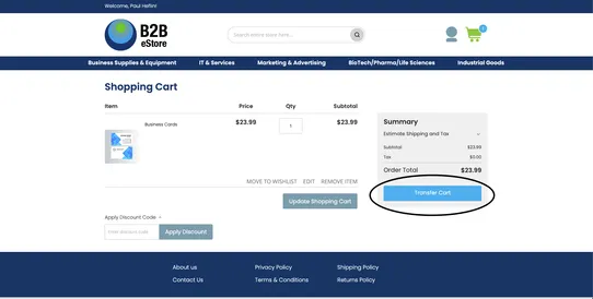 B2B Connected Commerce by TradeCentric screenshot