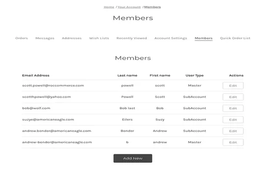 ROC for BigCommerce B2B screenshot