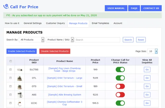 Call For Price screenshot