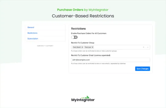 Purchase Orders by MyIntegrator screenshot