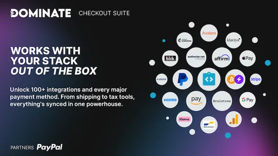 Dominate Checkout Suite screenshot
