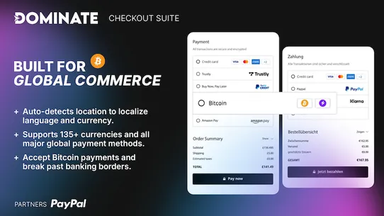 Dominate Checkout Suite screenshot