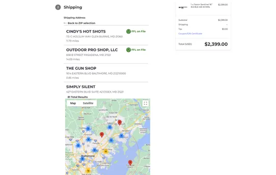 FFL Locator by 20North screenshot