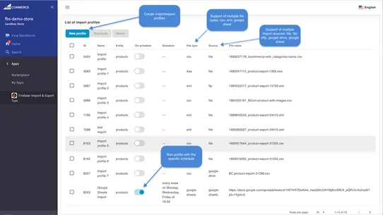 Firebear Import & Export Tool screenshot