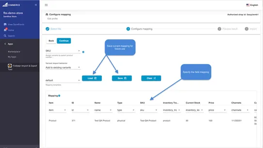 Firebear Import & Export Tool screenshot