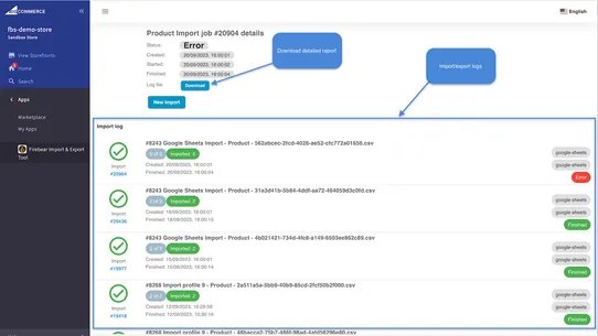 Firebear Import & Export Tool screenshot