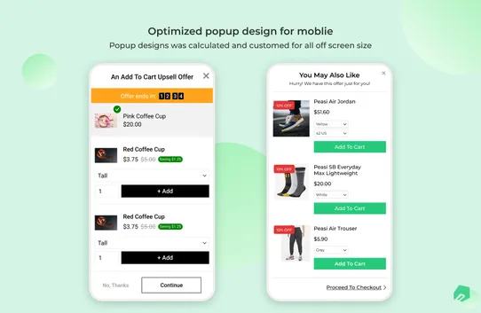 Native Upsell by Peasisoft screenshot