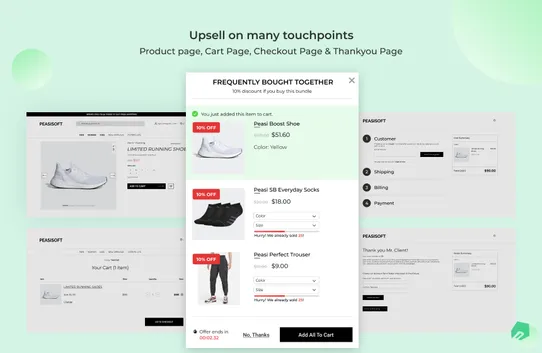 Native Upsell by Peasisoft screenshot